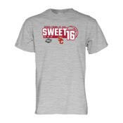 USC Trojans Women's Basketball 2025 Sweet 16 Bound Gray T-Shirt
